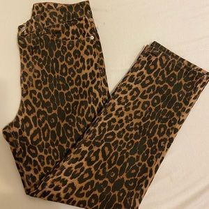 trf collection x zara leopard print women’s jeans